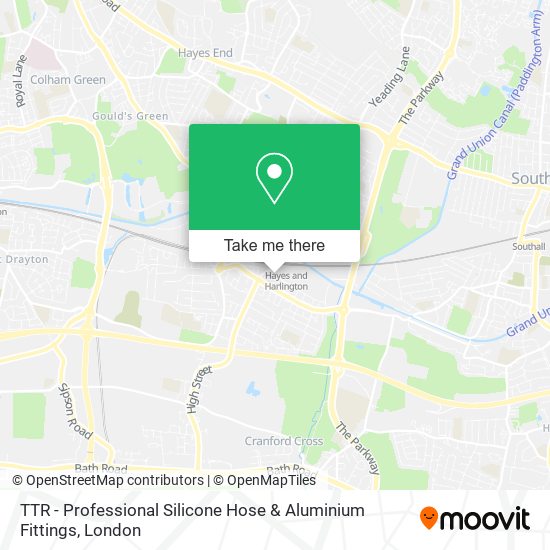 TTR - Professional Silicone Hose & Aluminium Fittings map