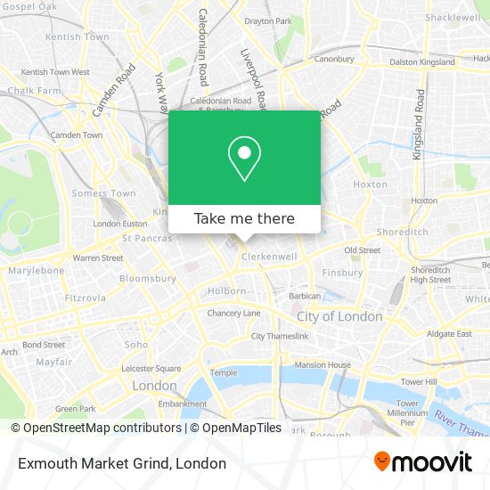 Exmouth Market Grind map