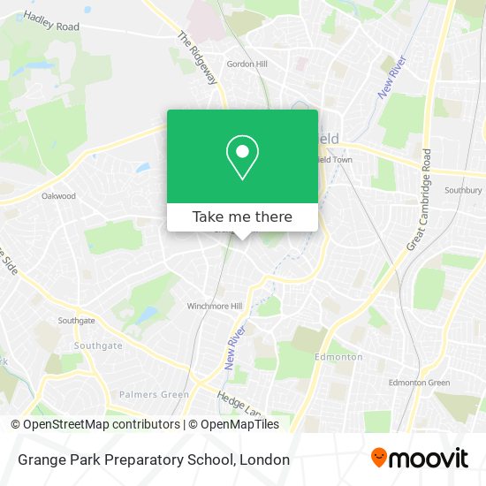 Grange Park Preparatory School map