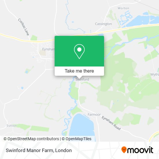 Swinford Manor Farm map