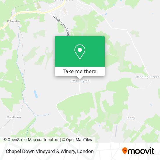 Chapel Down Vineyard & Winery map