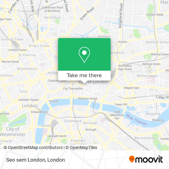 Seo sem London map