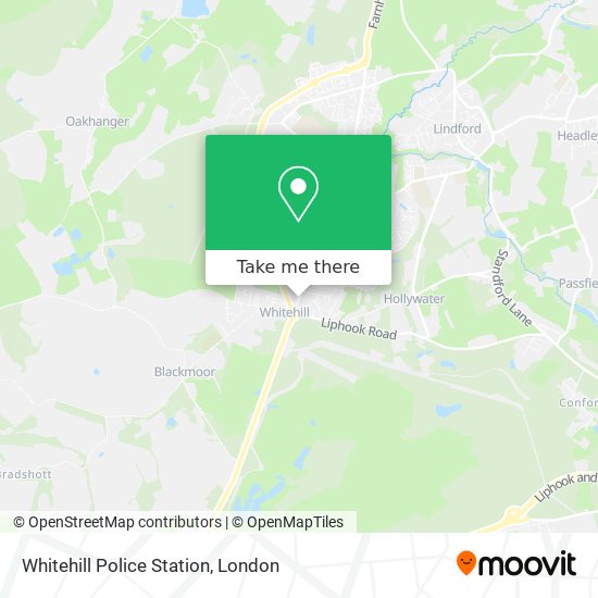 Whitehill Police Station map