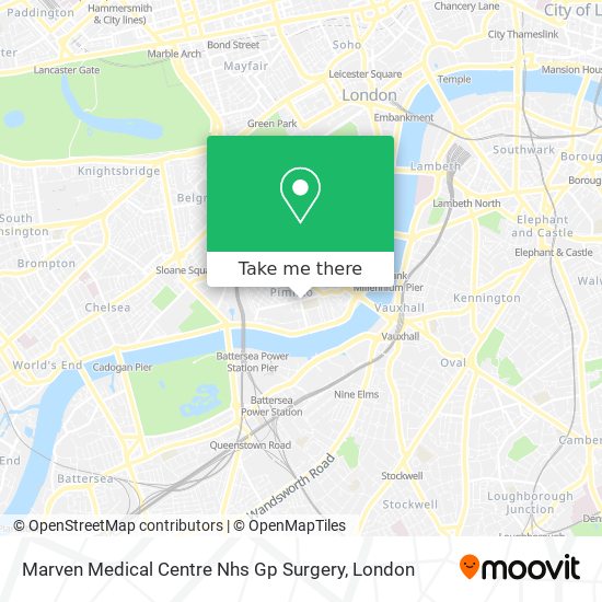 Marven Medical Centre Nhs Gp Surgery map