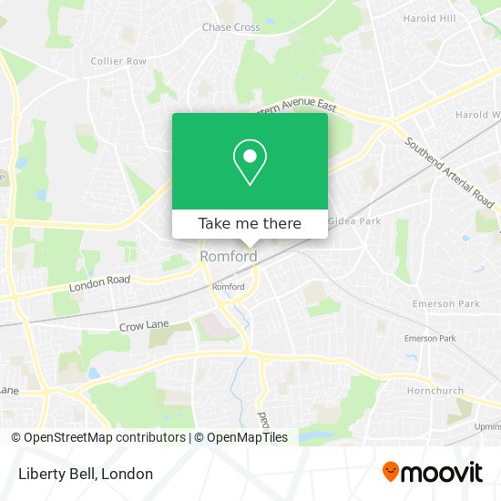 Liberty Bell map