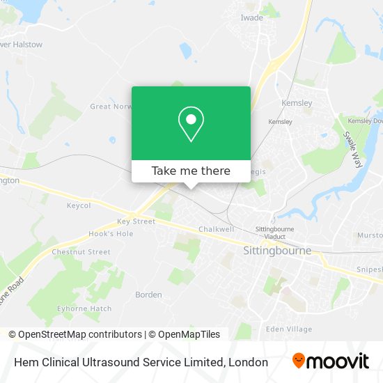 Hem Clinical Ultrasound Service Limited map