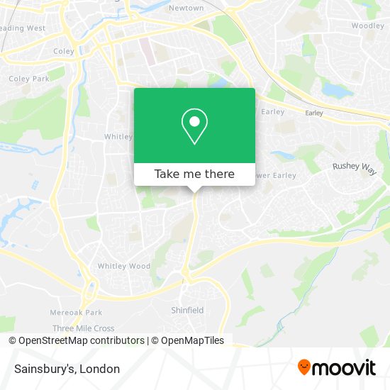 Sainsbury's map