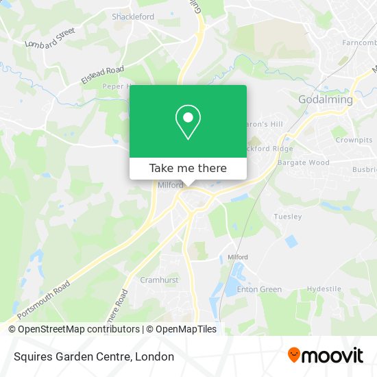 Squires Garden Centre map