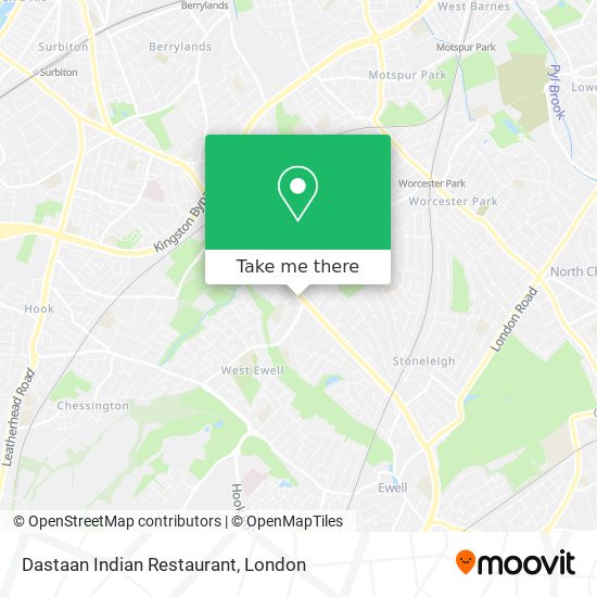 Dastaan Indian Restaurant map