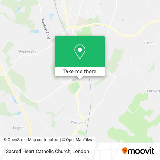 Sacred Heart Catholic Church map