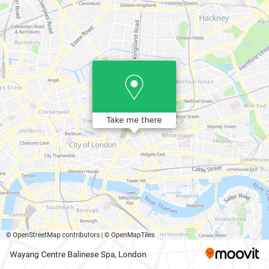 Wayang Centre Balinese Spa map