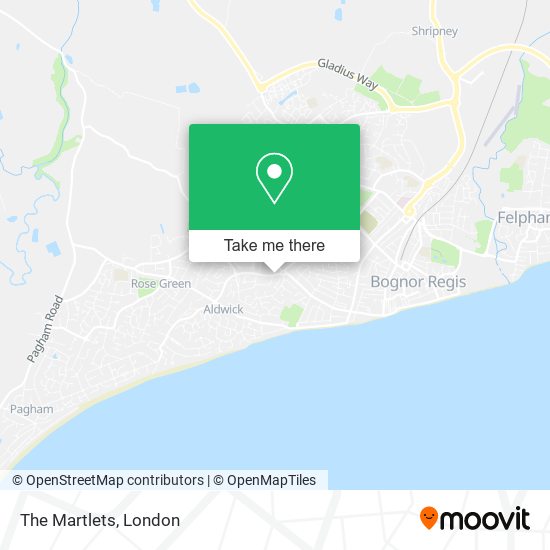 The Martlets map