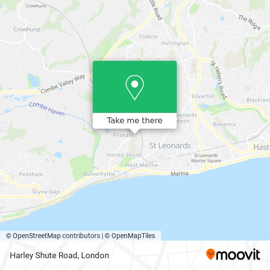 Harley Shute Road map