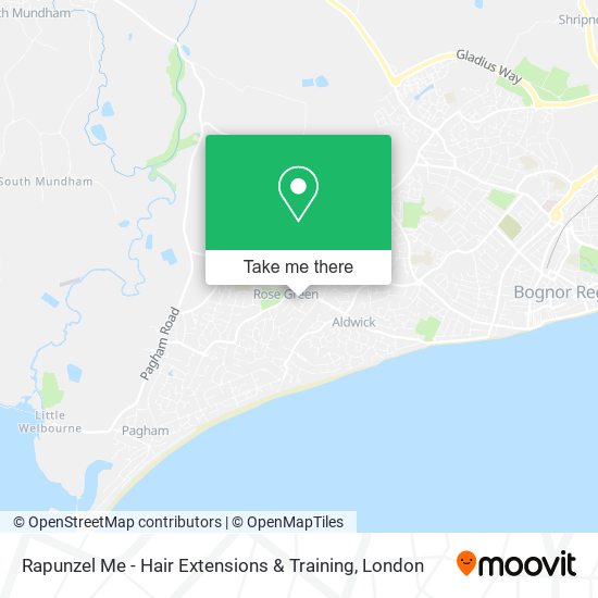 Rapunzel Me - Hair Extensions & Training map
