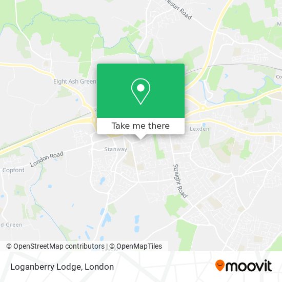 Loganberry Lodge map
