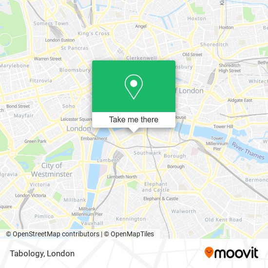 Tabology map