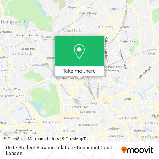 How to get to Unite Student Accommodation Beaumont Court in