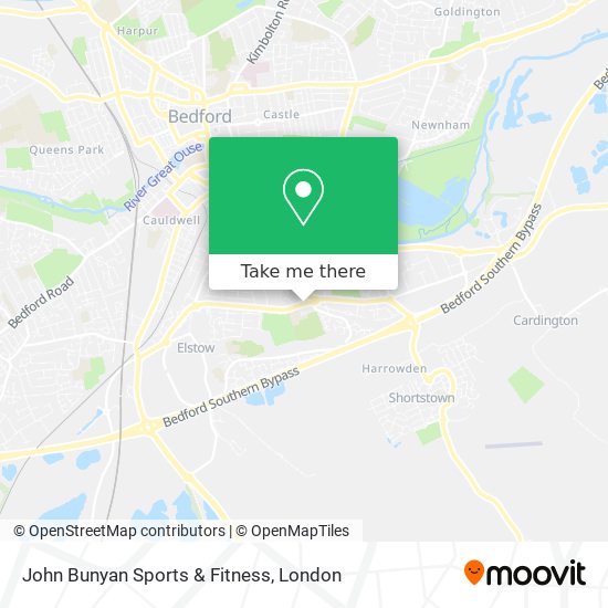 John Bunyan Sports & Fitness map