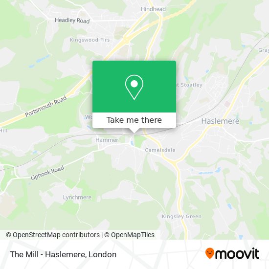The Mill - Haslemere map