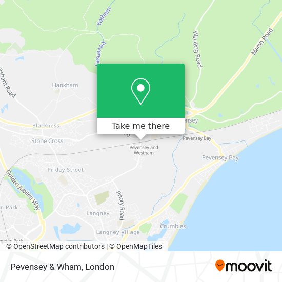 Pevensey & Wham map