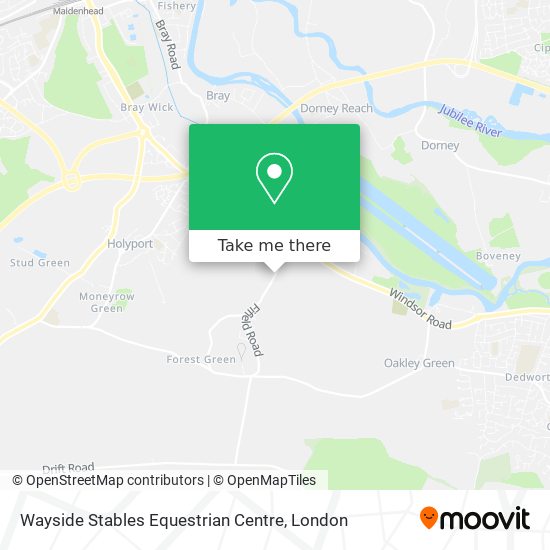 Wayside Stables Equestrian Centre map