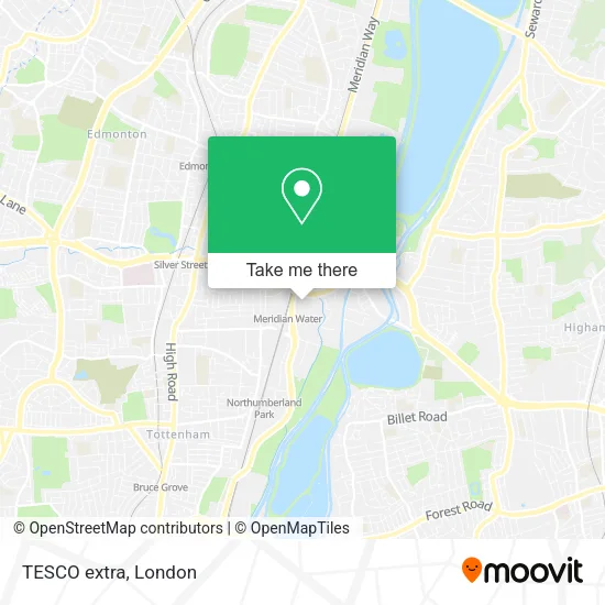 TESCO extra map