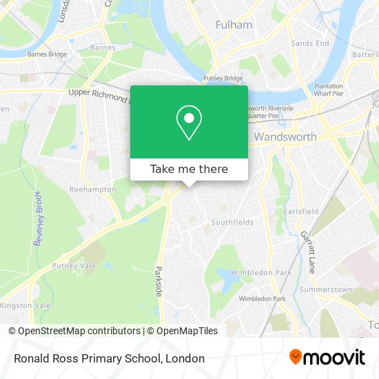 Ronald Ross Primary School map