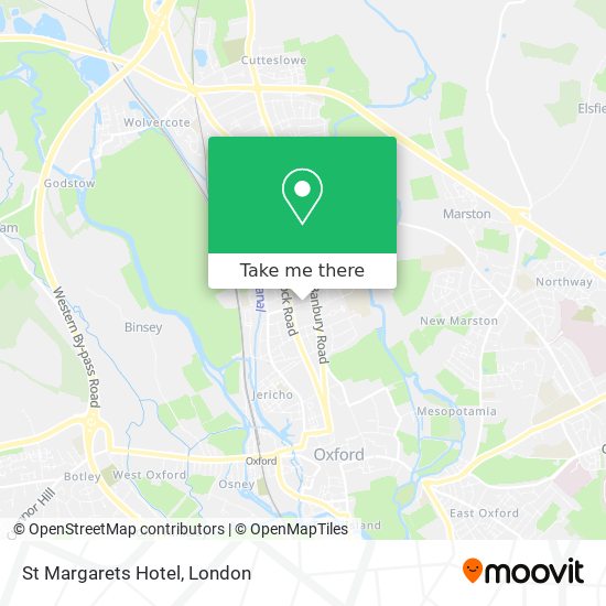 St Margarets Hotel map