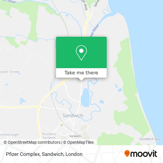 Pfizer Complex, Sandwich map