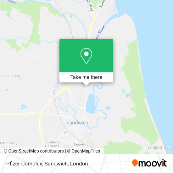 Pfizer Complex, Sandwich map
