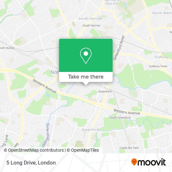 5 Long Drive map