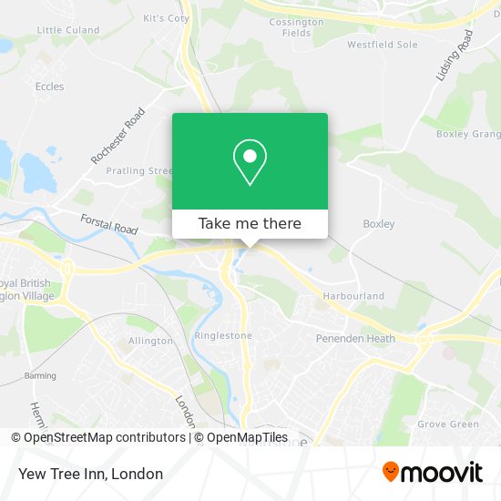 Yew Tree Inn map