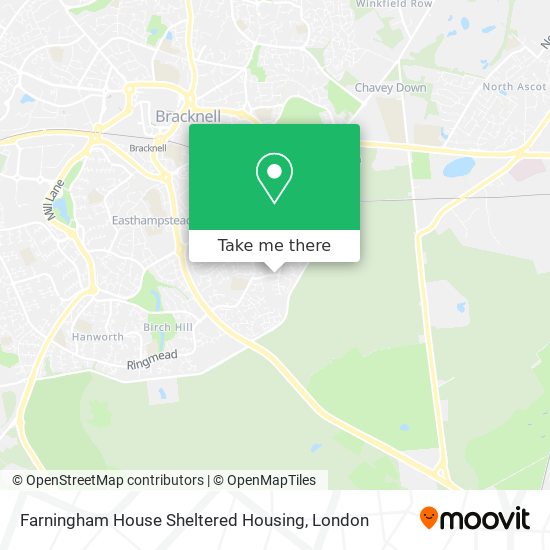 Farningham House Sheltered Housing map