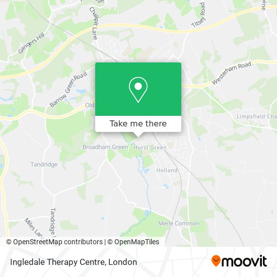 Ingledale Therapy Centre map