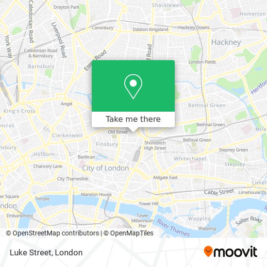 Luke Street map