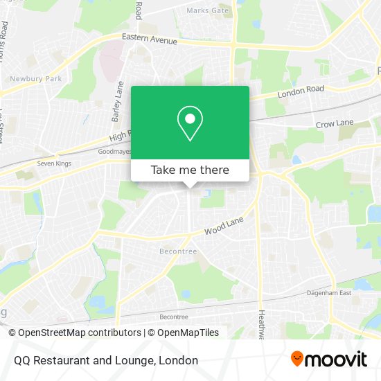 QQ Restaurant and Lounge map