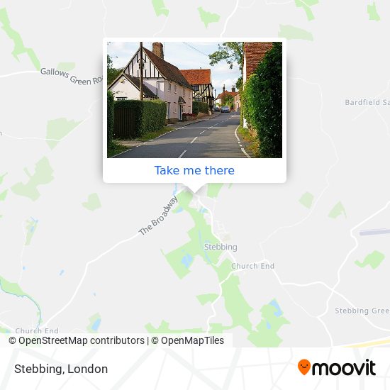 Stebbing map
