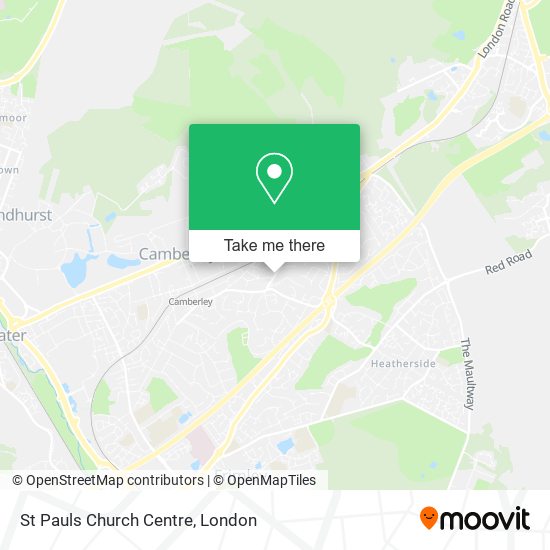 St Pauls Church Centre map