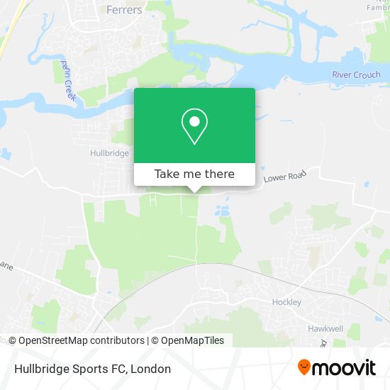 Hullbridge Sports FC map