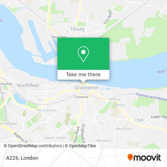 A226 map