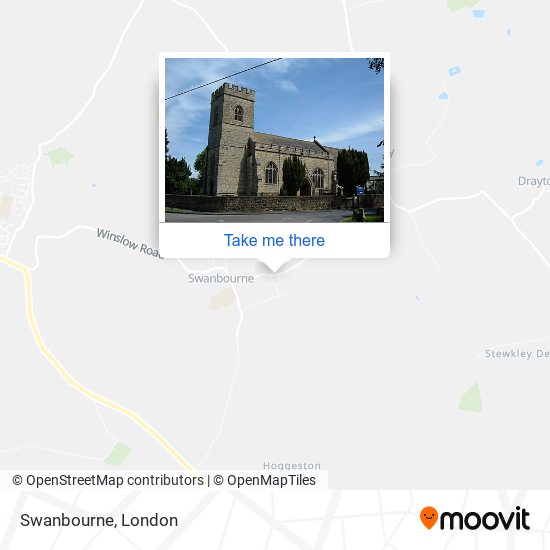 Swanbourne map