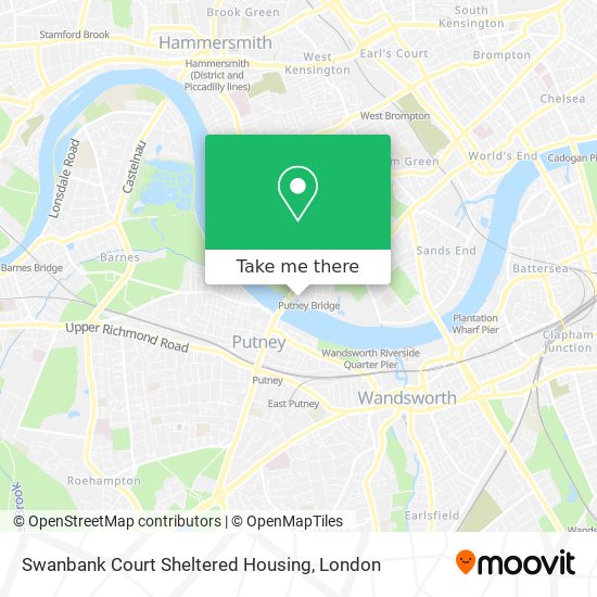 Swanbank Court Sheltered Housing map