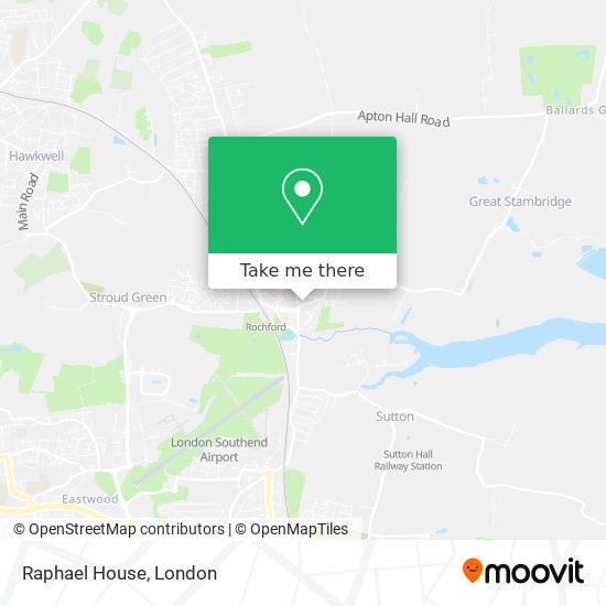 Raphael House map