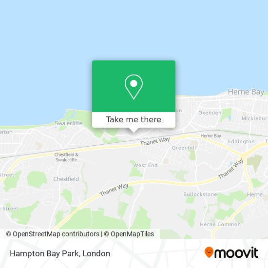 Hampton Bay Park map