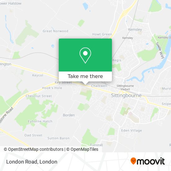 London Road map