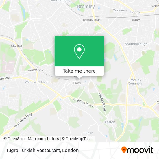 Tugra Turkish Restaurant map