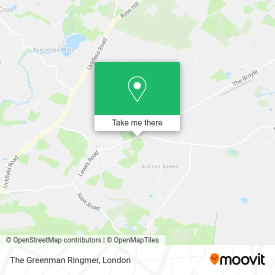 How to Get to The Greenman Ringmer in Lewes by Bus or Train?