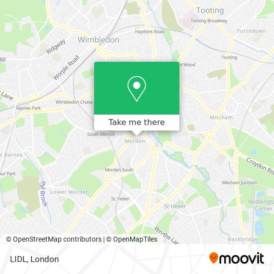 LIDL map