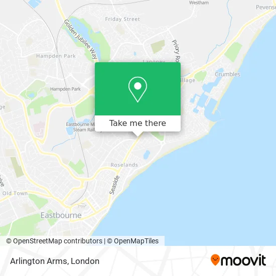 Arlington Arms map