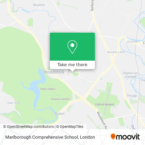 Marlborough Comprehensive School map